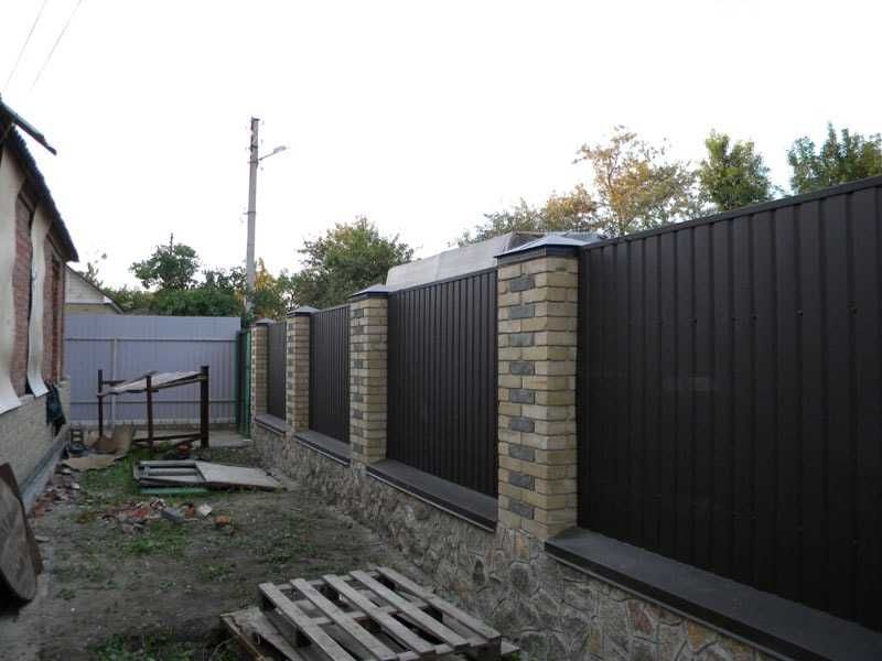 Штахети, Профнастил, Жалюзі, Ранчо, Дашки на стовбці, Кришки.