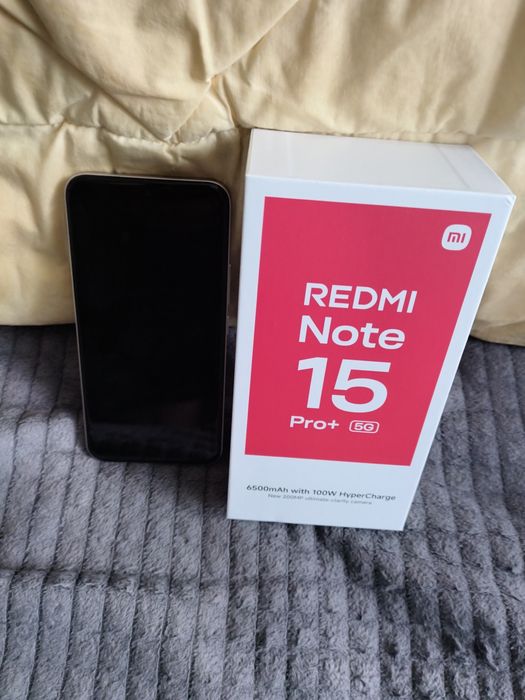 Redmi Note 15 Pro+ 5G + oryginalna ładowarka Motorola Turbo power