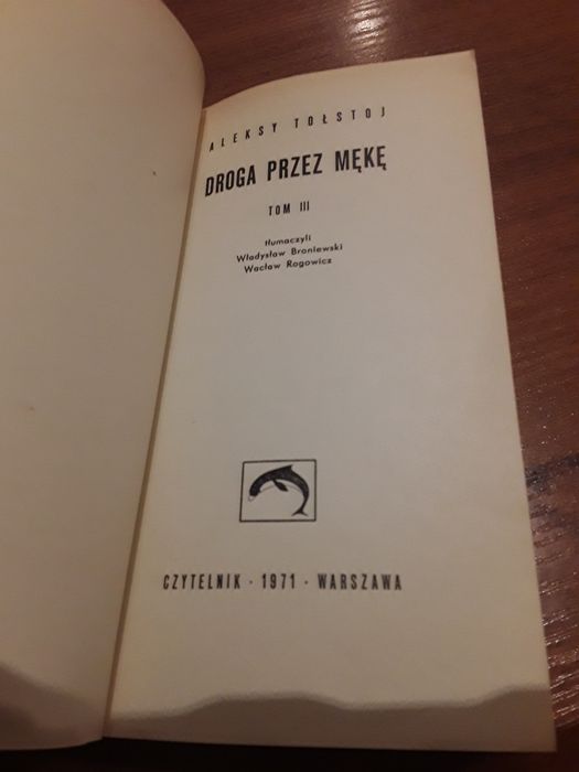 Droga przez mękę Aleksy Tołstoj tom 3