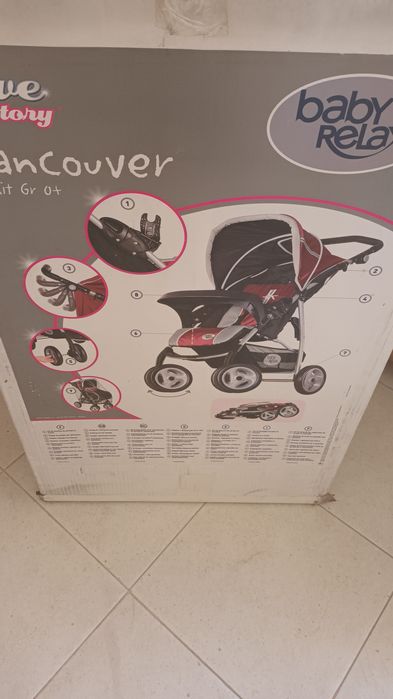 Carrinho de Bebé + Ovo + Extras