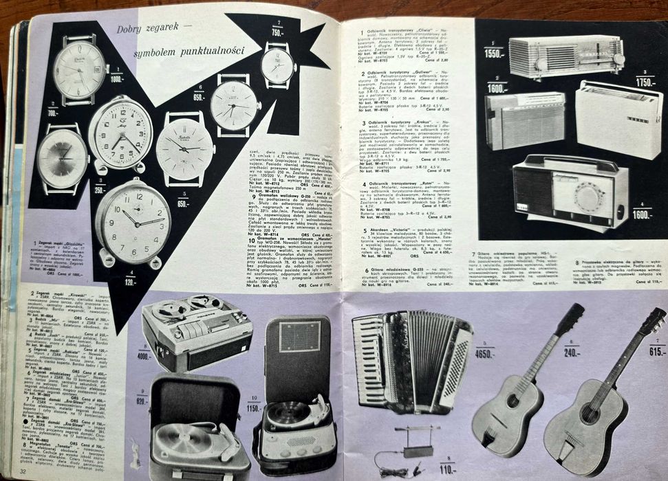 Katalog wysyłkowy 1966 PRL