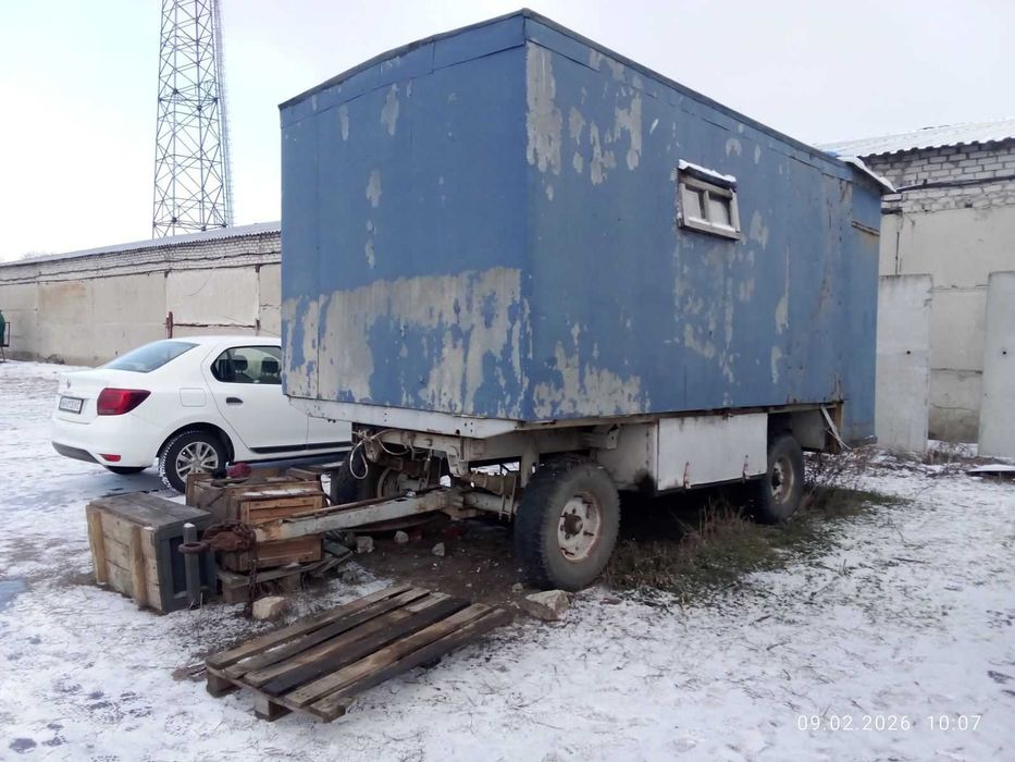 СРОЧНО! Вагон бытовка на колесах, кунг