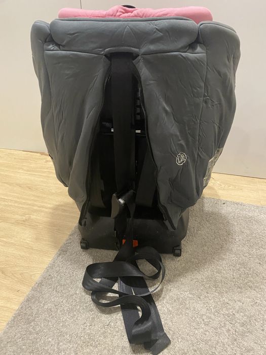 Cadeira Auto Criança Grupo 1/2/3 (9-36kg) Rosa e Cinza