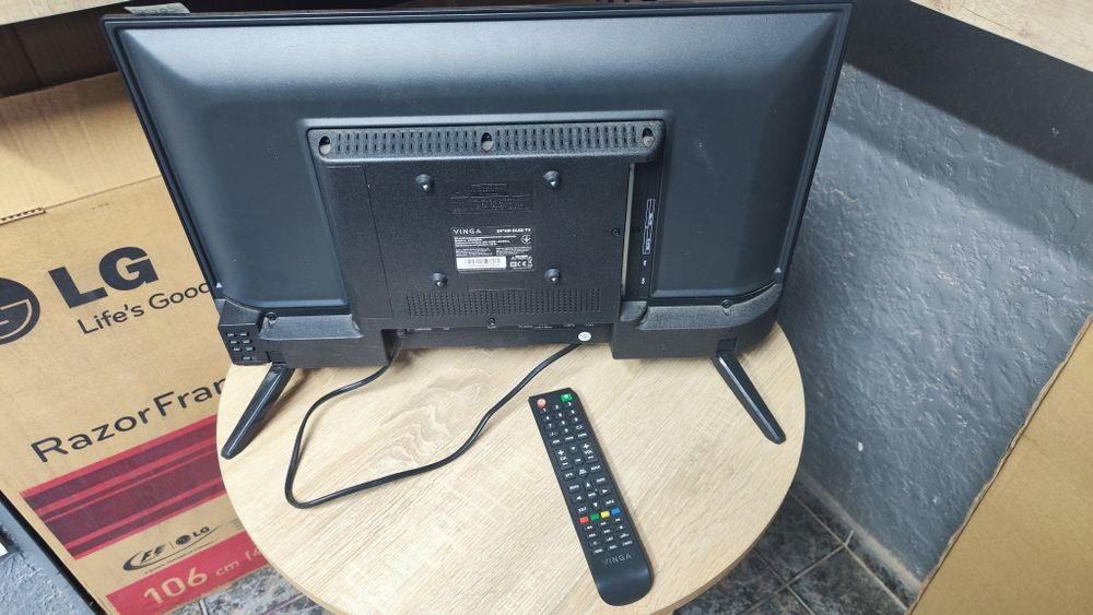 LED телевизор Vinga 24” | Full HD | С пультом