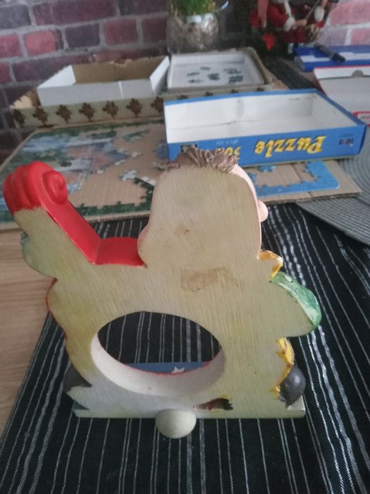 Zabawna ramka do zdjęć klaun