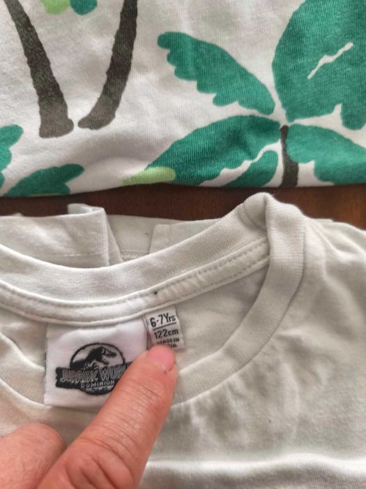 T-Shirts criança 6/7 anos