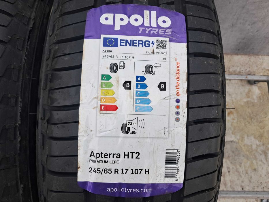 Резина літо Apollo НОВА 245/65 R17 Apterra HT2 Jeep Nissan Opel Ford