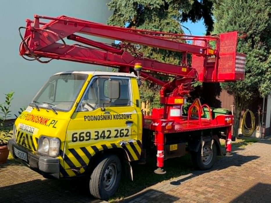 Podnośnik koszowy bumar KIA 10m
