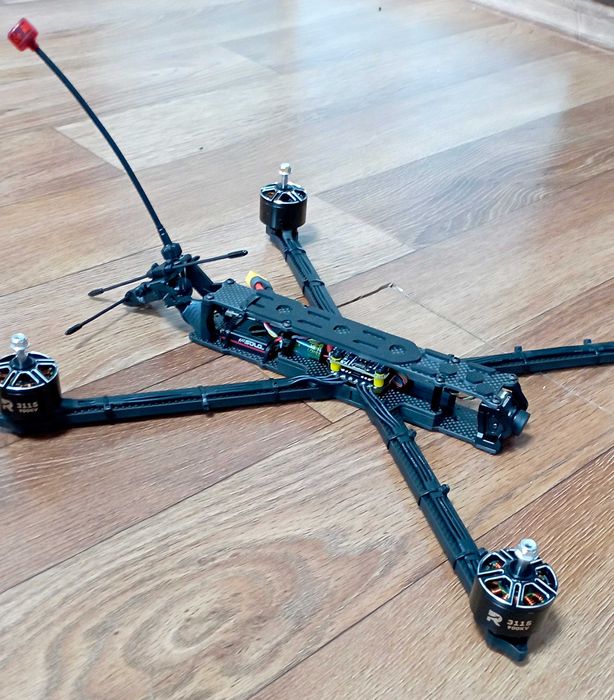 Новий дрон FPV квадрокоптер 10 дюймів