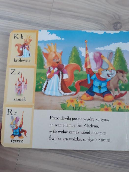 Książka Poznaję litery