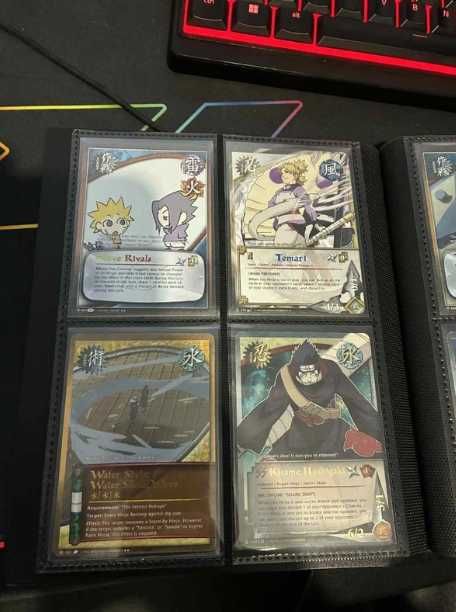 Lote Cartas Naruto ccg