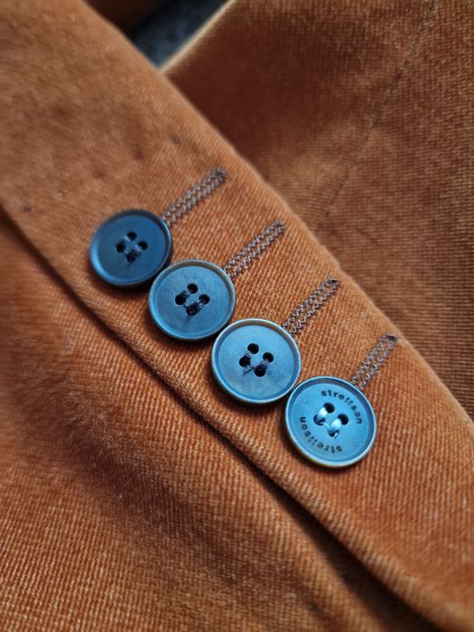 Strellson man's blazer чоловічий оксамитовий блейзер