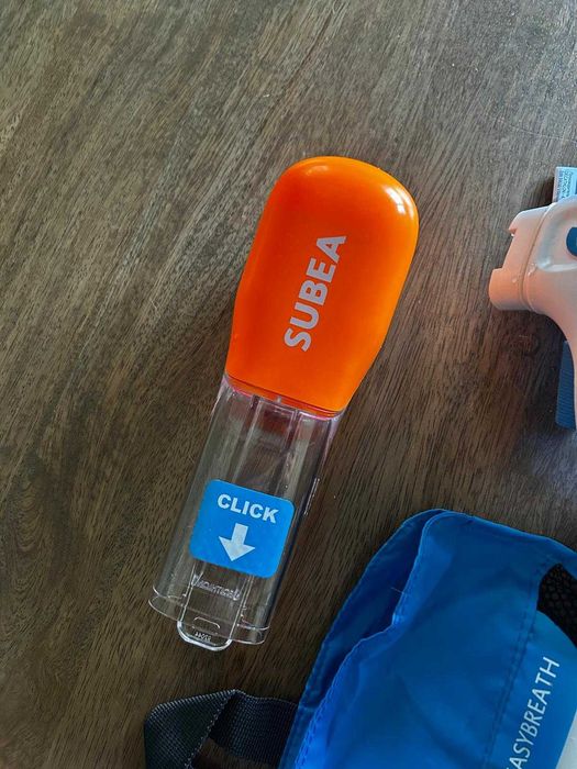 Máscara Snorkel Easybreath Subea (S-M) + Bolsa