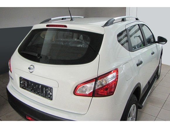 Nissan Qashqai 2010-2014 рр. Рейлінги Хром Пластикові ніжки