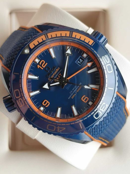 Omega Seamaster Planet Ocean 600M GMT "Big Blue" 2023r