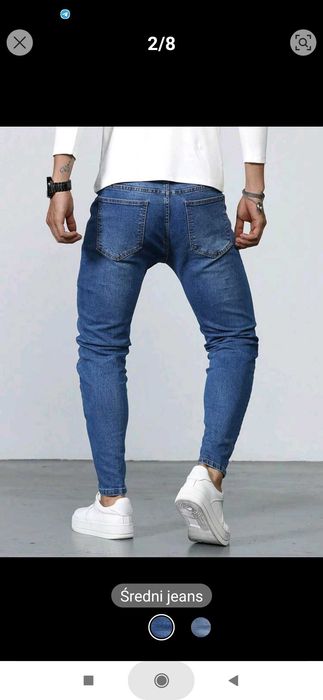 Męskie jeans nowe