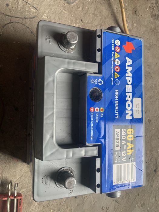 Акумулятор  амперон 60ah 12v