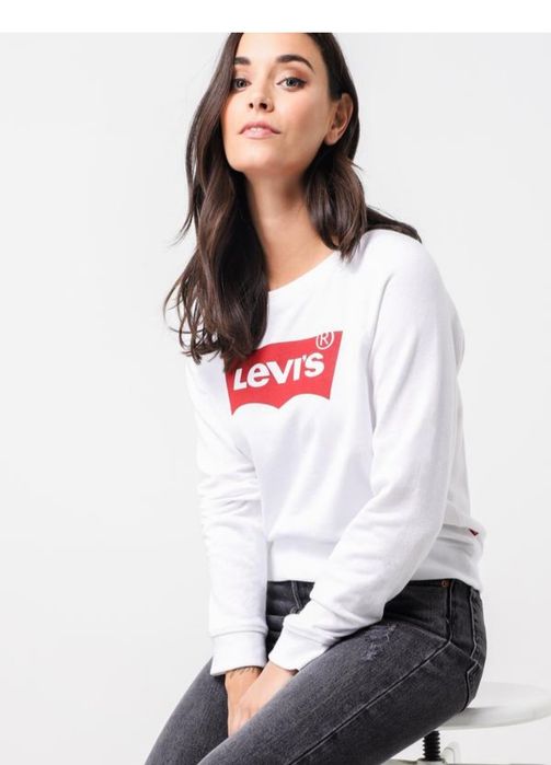 Світшот білий levis