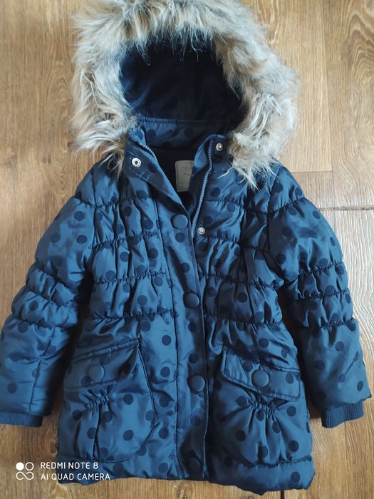 Тепла курточка Next для дівчинки 4-5 років