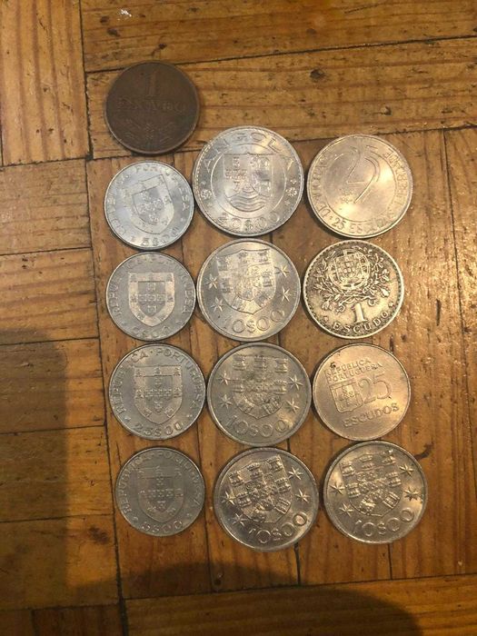 Moedas várias colecção