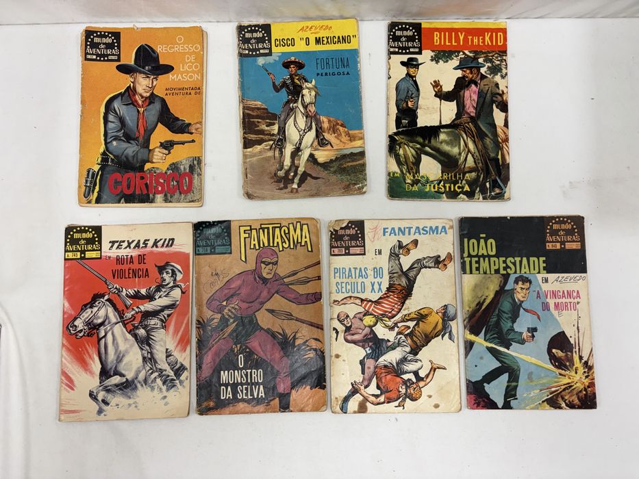 Livros BD Mundo de Aventuras