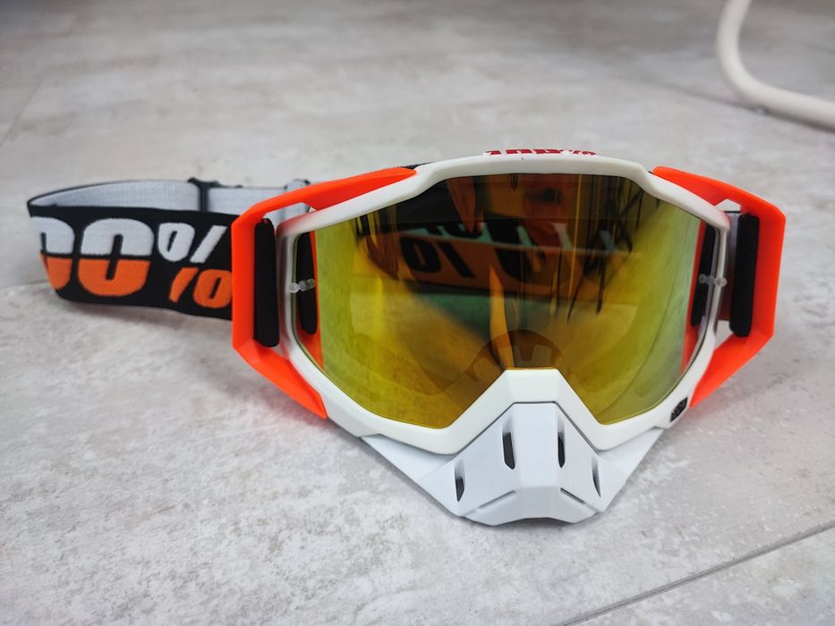 Gogle 100% cross enduro motocross quad ATV rowerowe MTB