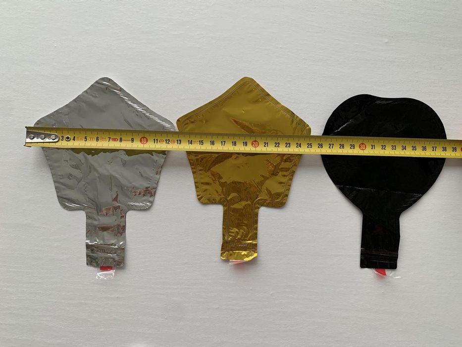 Фольгированные шарики, 12см (набор 7 шт)