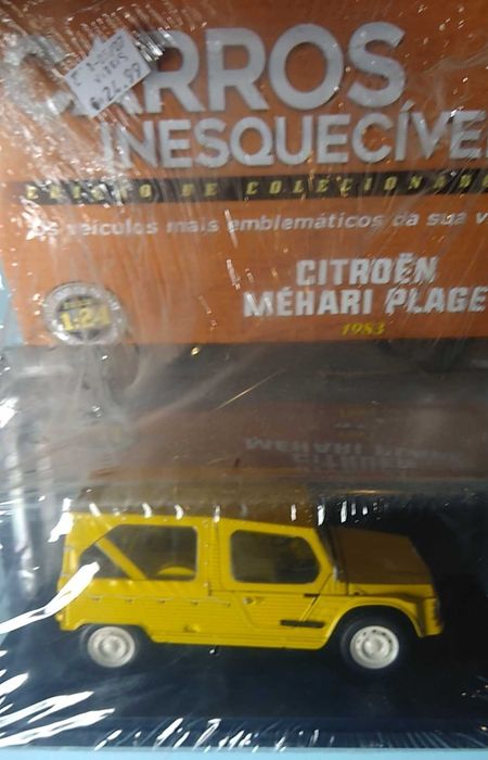 CARROS INESQUECÍVEIS Escala 1:24 - impecáveis, NOVOS na embalagem