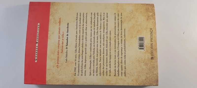 A Coragem de Cilka de Heather Morris