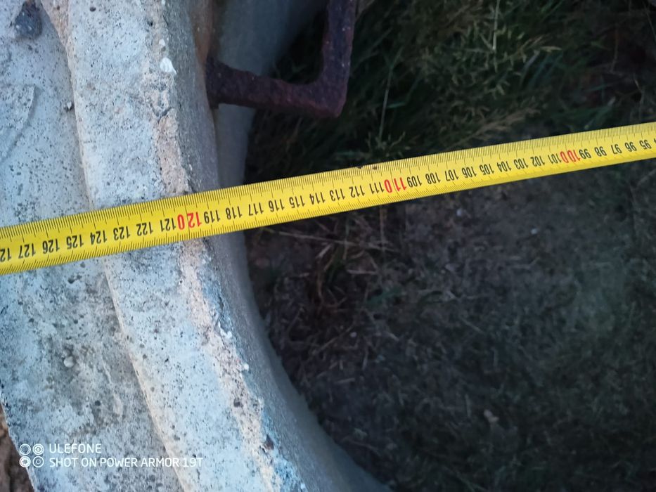 Krąg betonowy 120 x 60 z drabinką