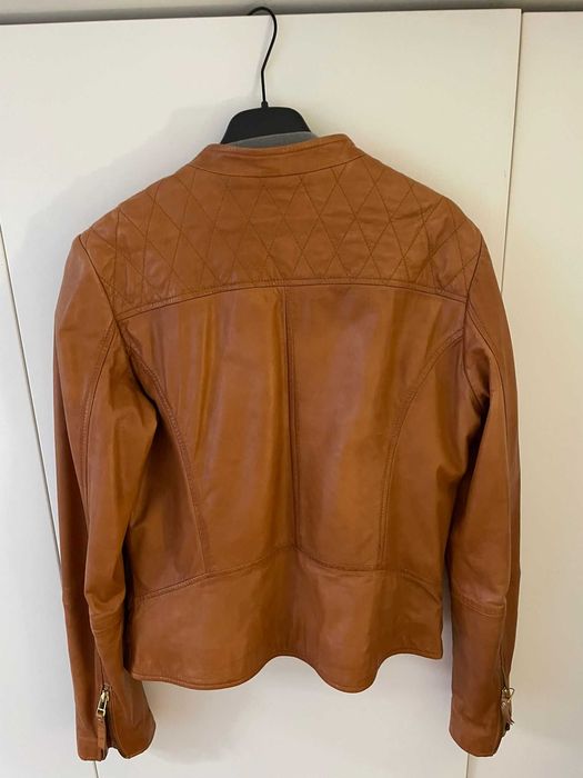 Casaco Massimo Dutti em pele