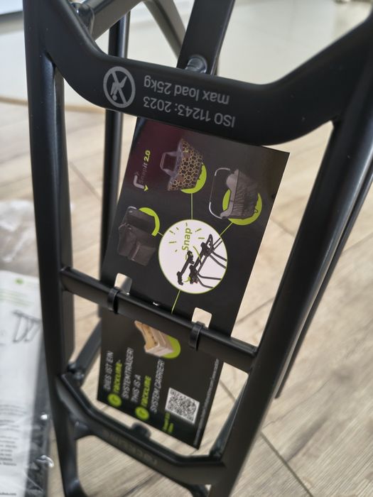 Nowy bagażnik rowerowy Racktime Standit 2.0