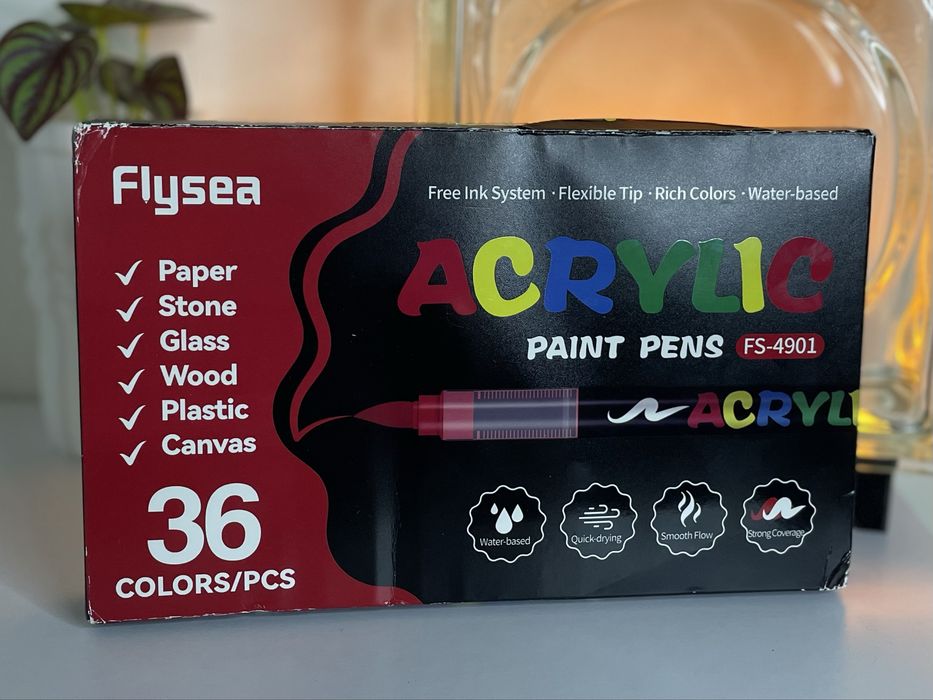 Акрилові маркери ACRYLIC 36 кольорів