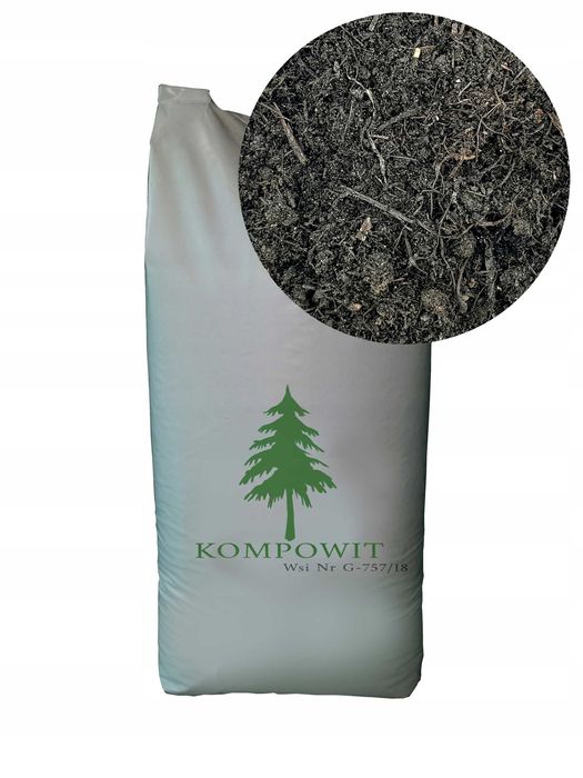 KOMPOVIT Kompost OGRODNICZY 40L idealne podłoże do pielęgnacji ogrodów