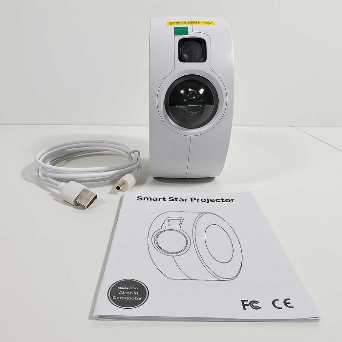 Smart Projektor Gwiazd Galaxy Lampka nocna LED WiFi sterowaniem głosem