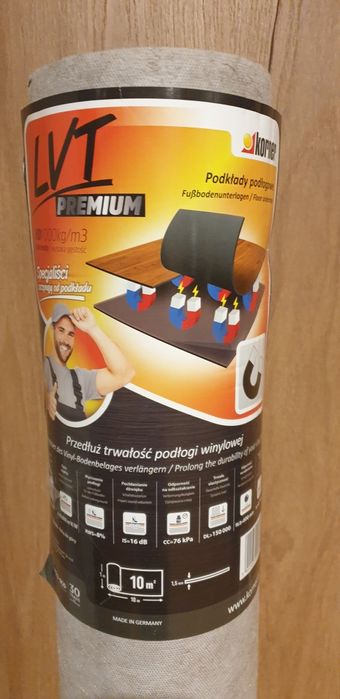 Podkład pod panele winylowe LVT Vinclick Premium 1,5 mm 10 m2.