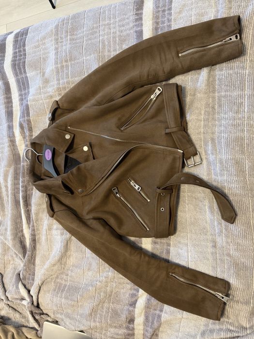 Косуха замшева  хакі,розмір с