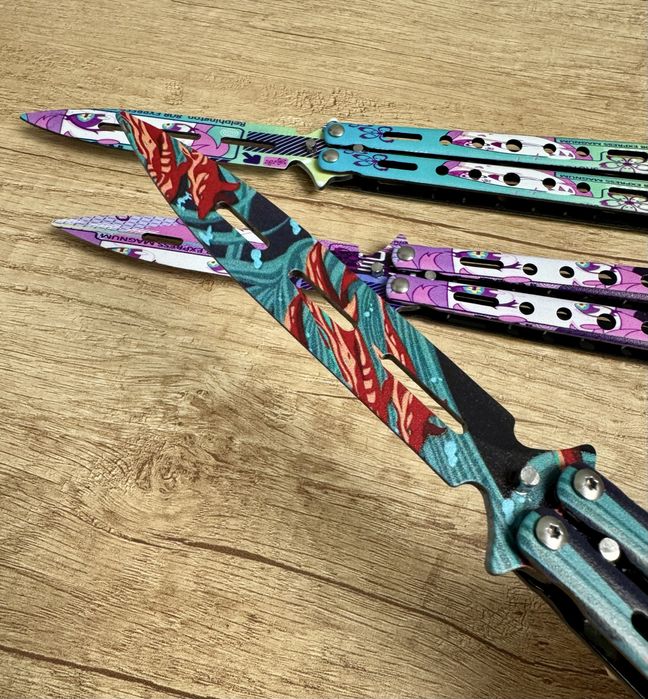 Тренувальний ніж-метелик балисонг  Elf