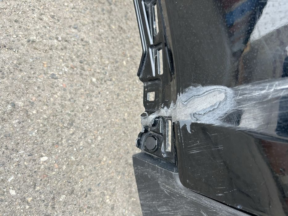 Toyota highlander бампер передний от 17-19год