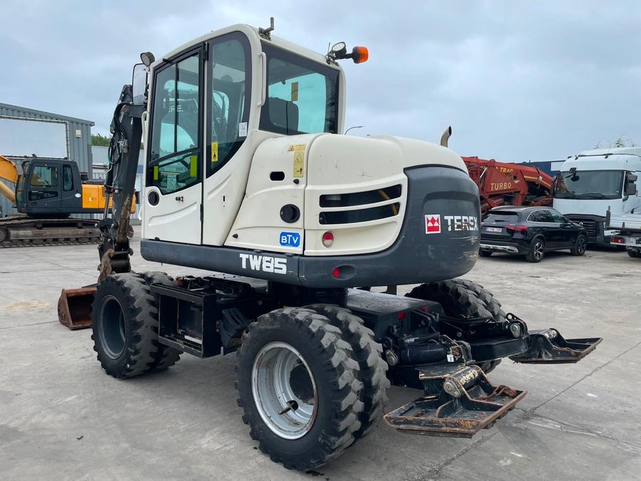 Terex TW85 колісний Екскаватор