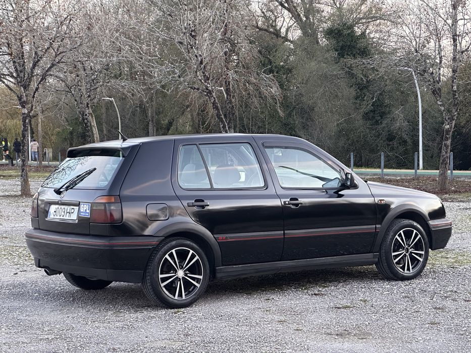 VW Golf III 3 GT, 62.000 km, Versão GT, equipamento premium - GPL