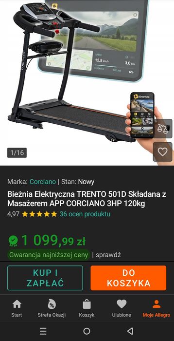 Bieżnia elektryczna