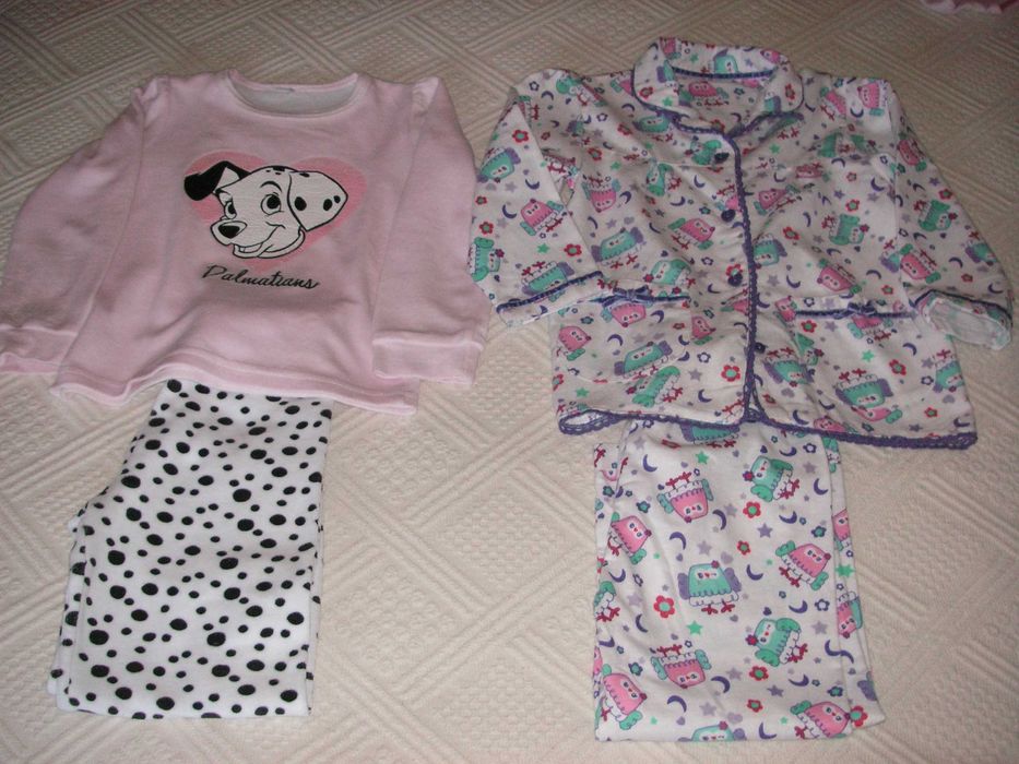 Pijama de Inverno Dálmatas T3/4