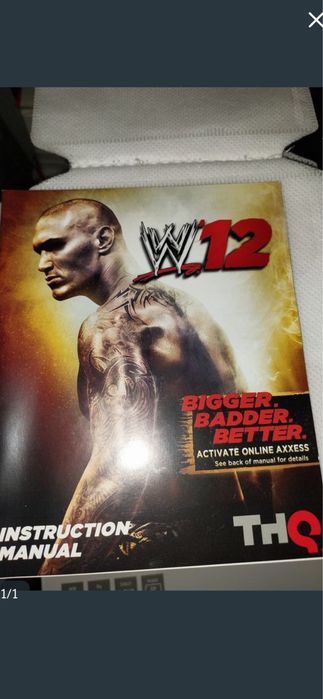 Manual jogo Ps3 W12