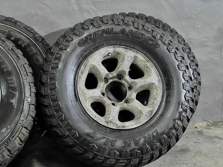 Jantes ORIGINAIS Mitsubishi / ENKEI - 6x139.7 c/ Pneus