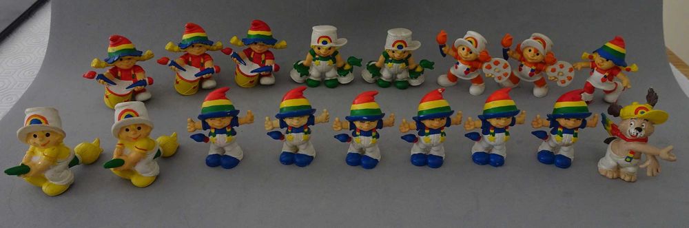 Figuras em PVC da coleção Arco-Íris - Berrie