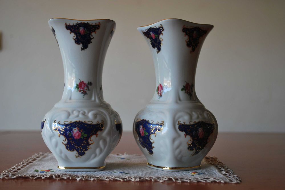 Jarras Porcelana T. Limoges D`Arte Decorada à Mão