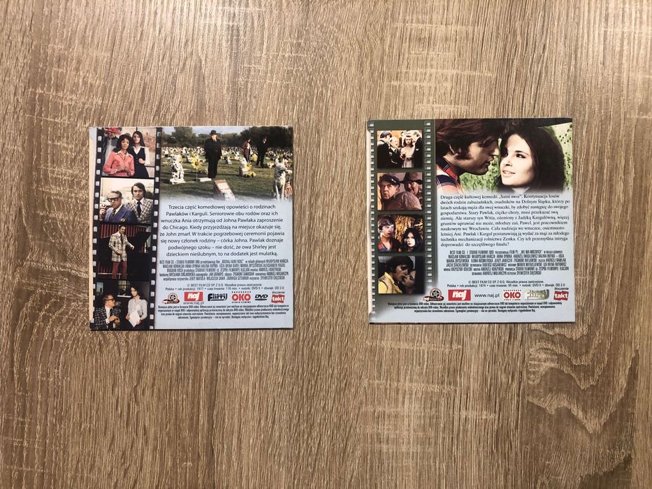 Płyty dvd Nie ma mocnych i kochaj albo rzuć