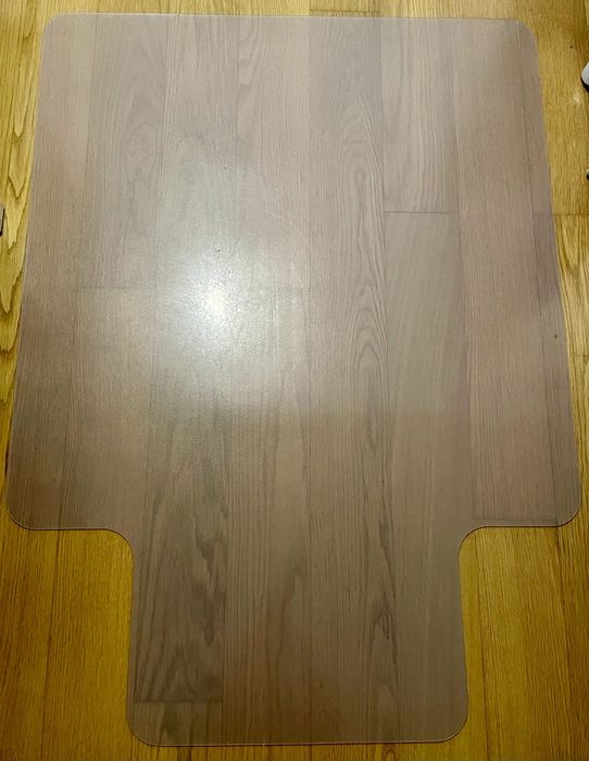 Tapete de escritório transparente