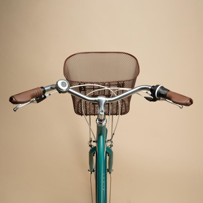 BICICLETA DE CIDADE ELOPS 520 QUADRO BAIXO VERDE